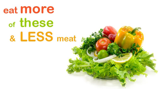 eat less meat